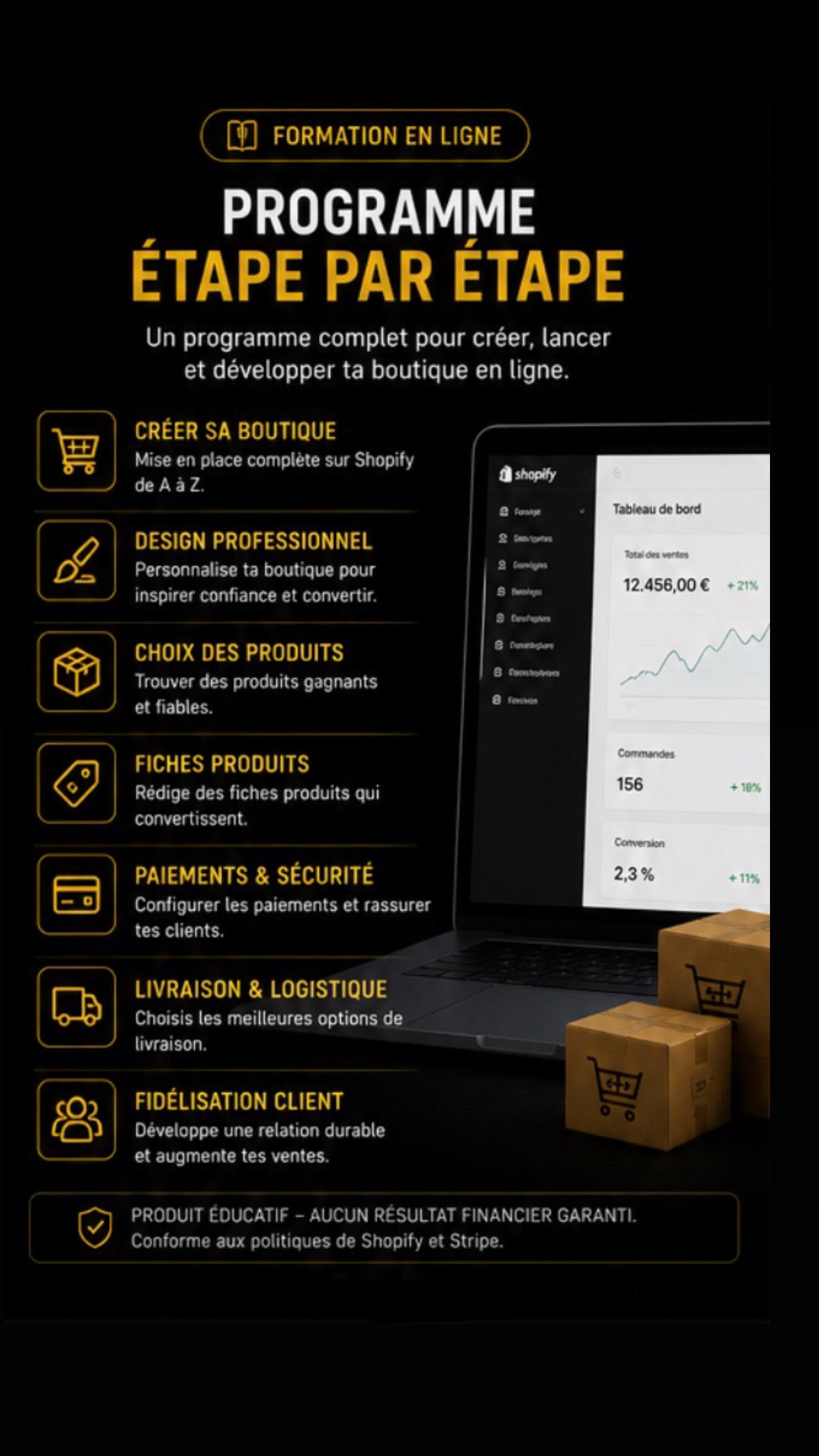 DigiLock - Formation Dropshipping – Création de Boutique E-commerce & Stratégies de Vente (Accès digital)