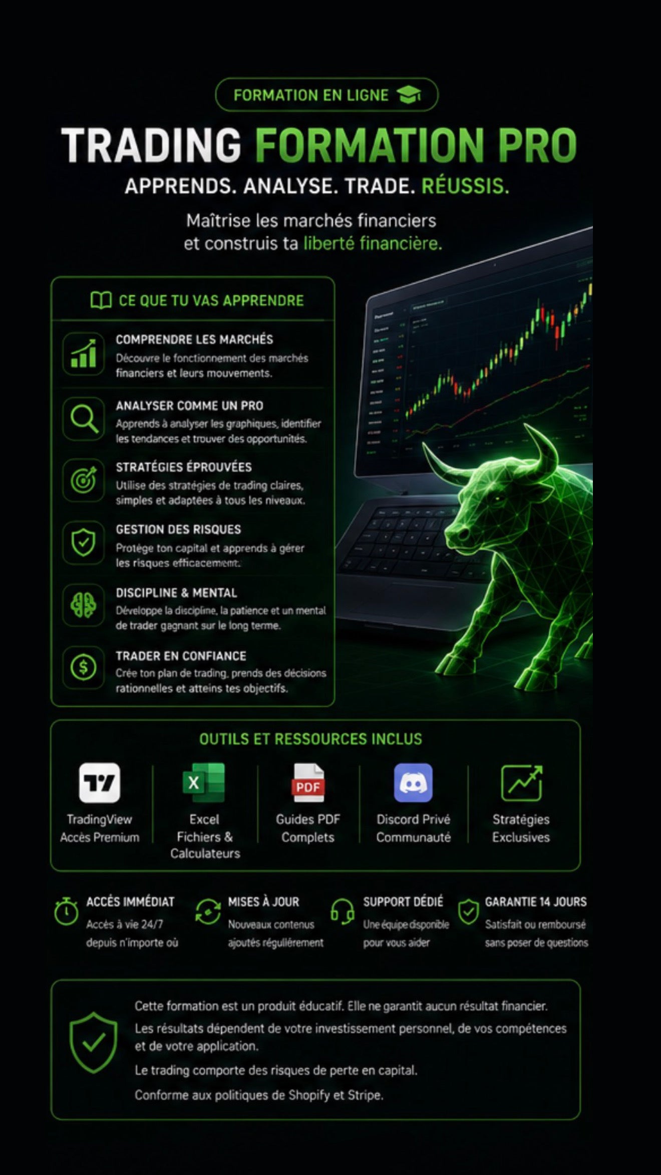 DigiLock - Formation Trading – Bases des Marchés Financiers & Analyse Technique (Accès en ligne)