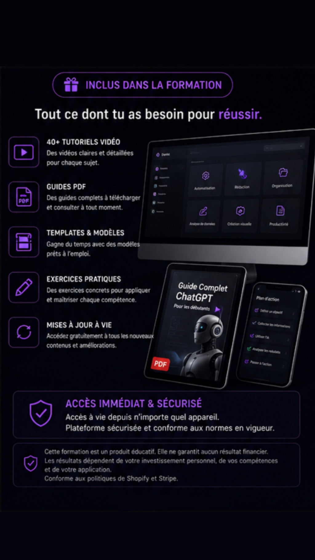DigiLock - Formation Intelligence Artificielle – Outils IA & Automatisation Digitale (Accès en ligne)