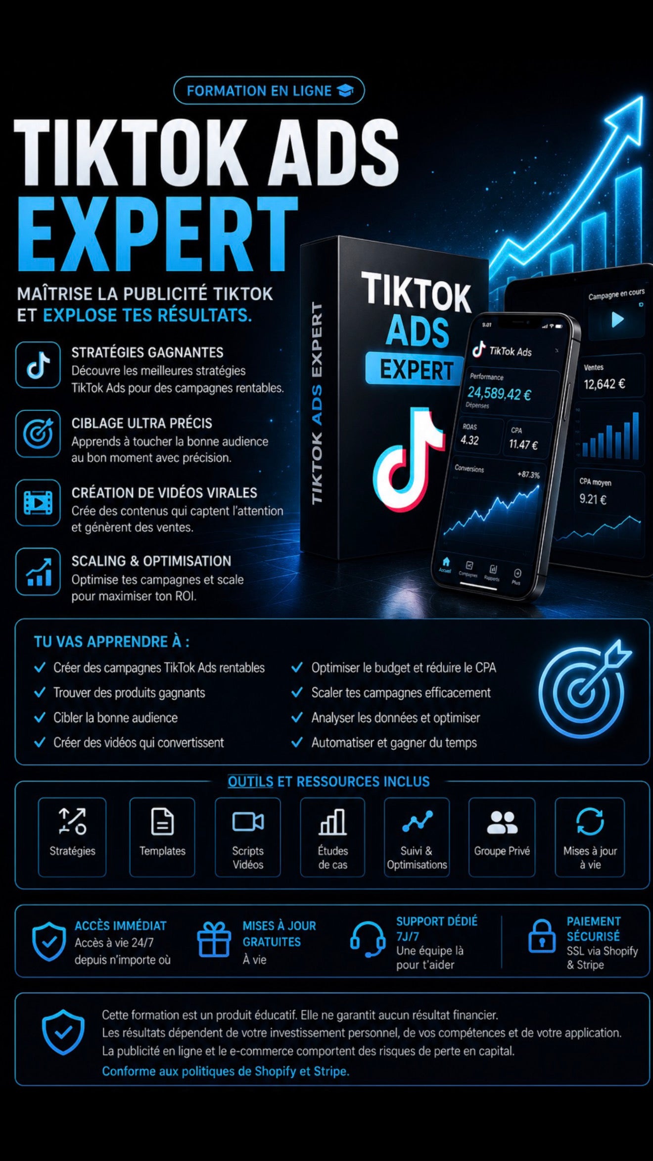 DigiLock - Formation TikTok Ads – Acquisition Client & Publicité Performante ( accessible en ligne)
