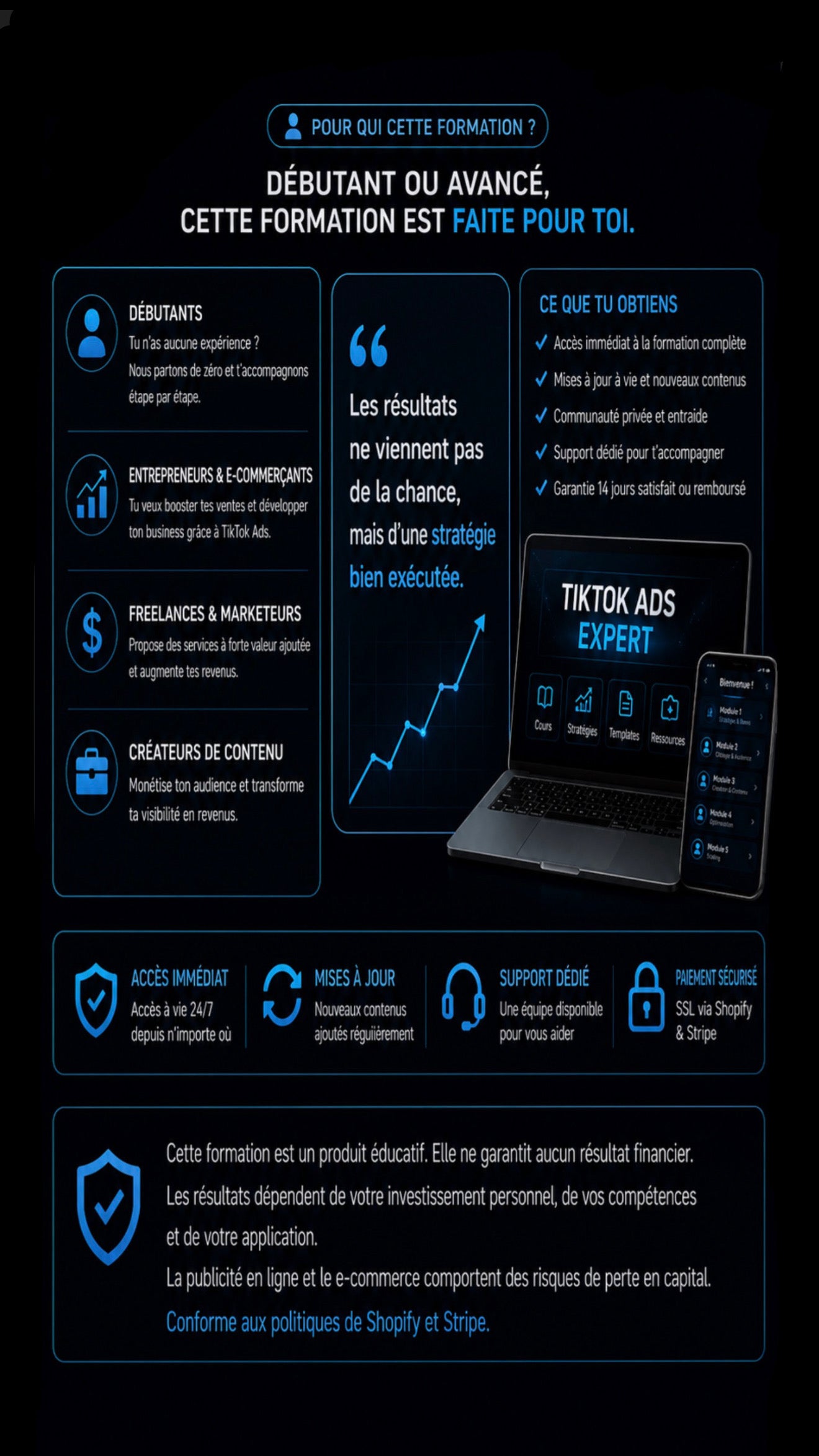 DigiLock - Formation TikTok Ads – Acquisition Client & Publicité Performante ( accessible en ligne)